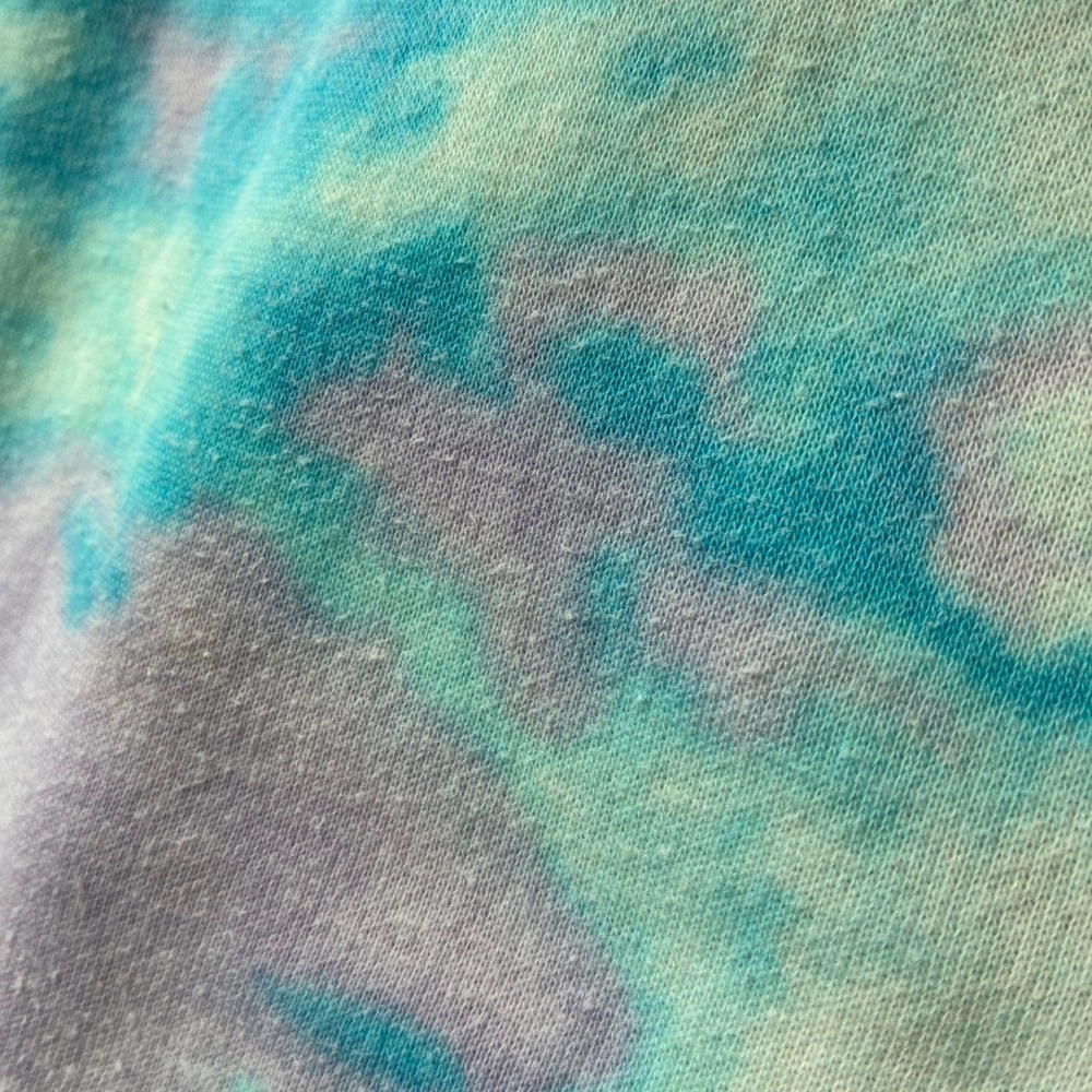 Peanuts Snoopy Takin It Easy Pastel Tie Dye Floral Joggers L - Picture 12 of 12